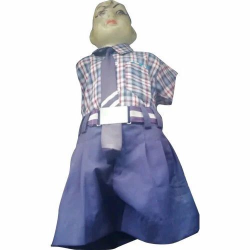 Kids School Uniforms - Cotton, Various Sizes, Plain & Check, V Neck Collar | Anti UV, Breathable, Quick Dry, Comfortable Fit, Washable