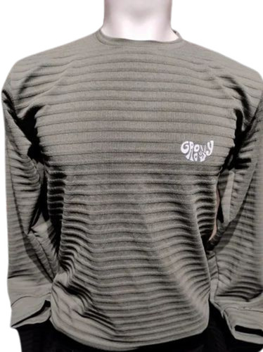 Men Full Sleeve Cotton T Shirt