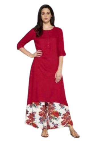 Plain Cotton Kurti