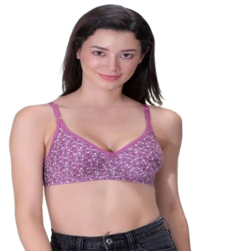 Printed Cotton Bra