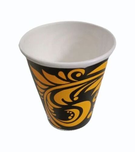 130ml Disposable Paper Cups - Paper, 130ml, Multicolor | Eco-Friendly, Lightweight, Printed, Disposable