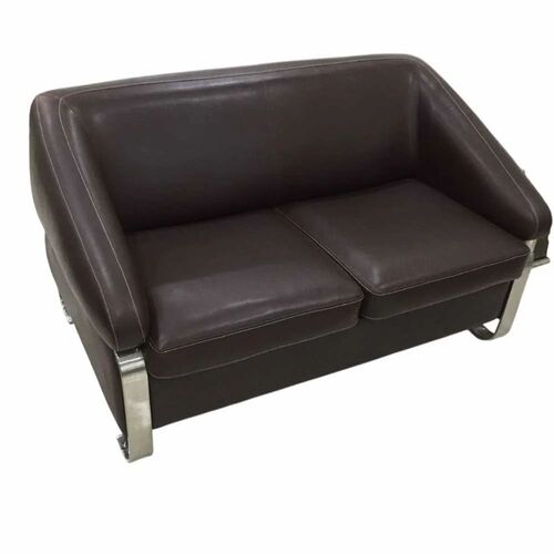 Espresso Brown Office Sofa