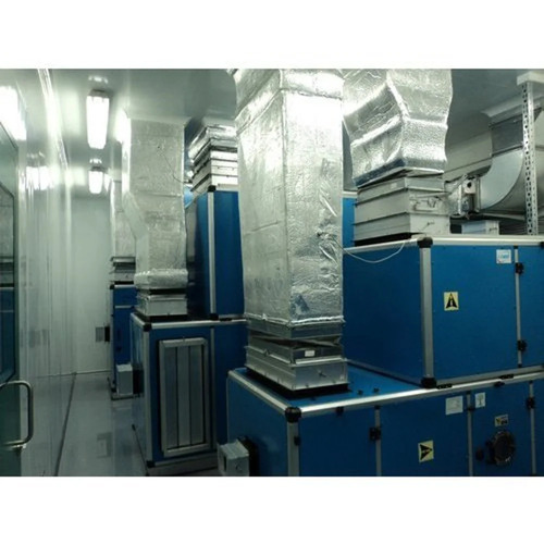 Industrial Air Conditioning System - Mild Steel, Blue and Silver, 1 Ton, 3 Phase 415V | Floor Standing, Electrical, 1 Year Warranty