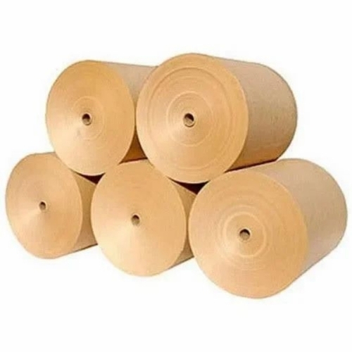 Kraft Paper - Kraft Material, Brown Color, Thick and Sturdy | Eco Friendly, Tear Resistant, Lightweight, Durable Packaging Sheet