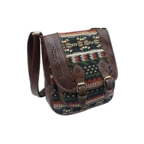 Ladies Cotton Sling Bag