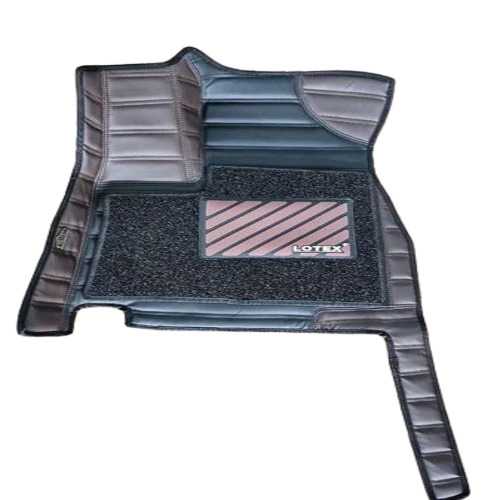 Leather Black Car Mat