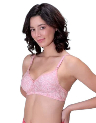 Plain Bra - Color: Pink