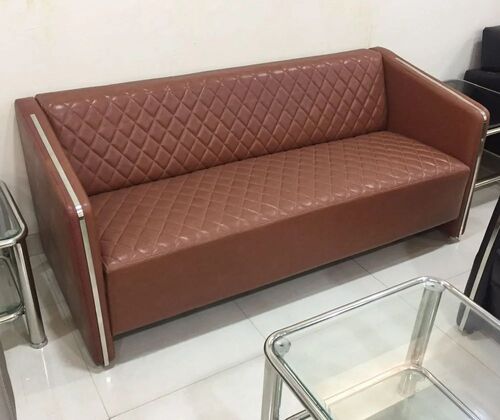 Saddie Brown Office Sofa