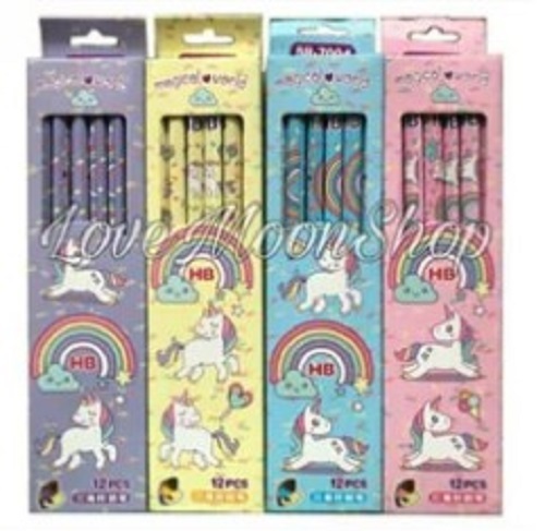 Unicorn Pencil Set