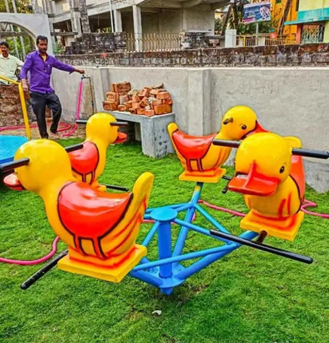 Four Seater Duck-Shaped Merry-Go Round