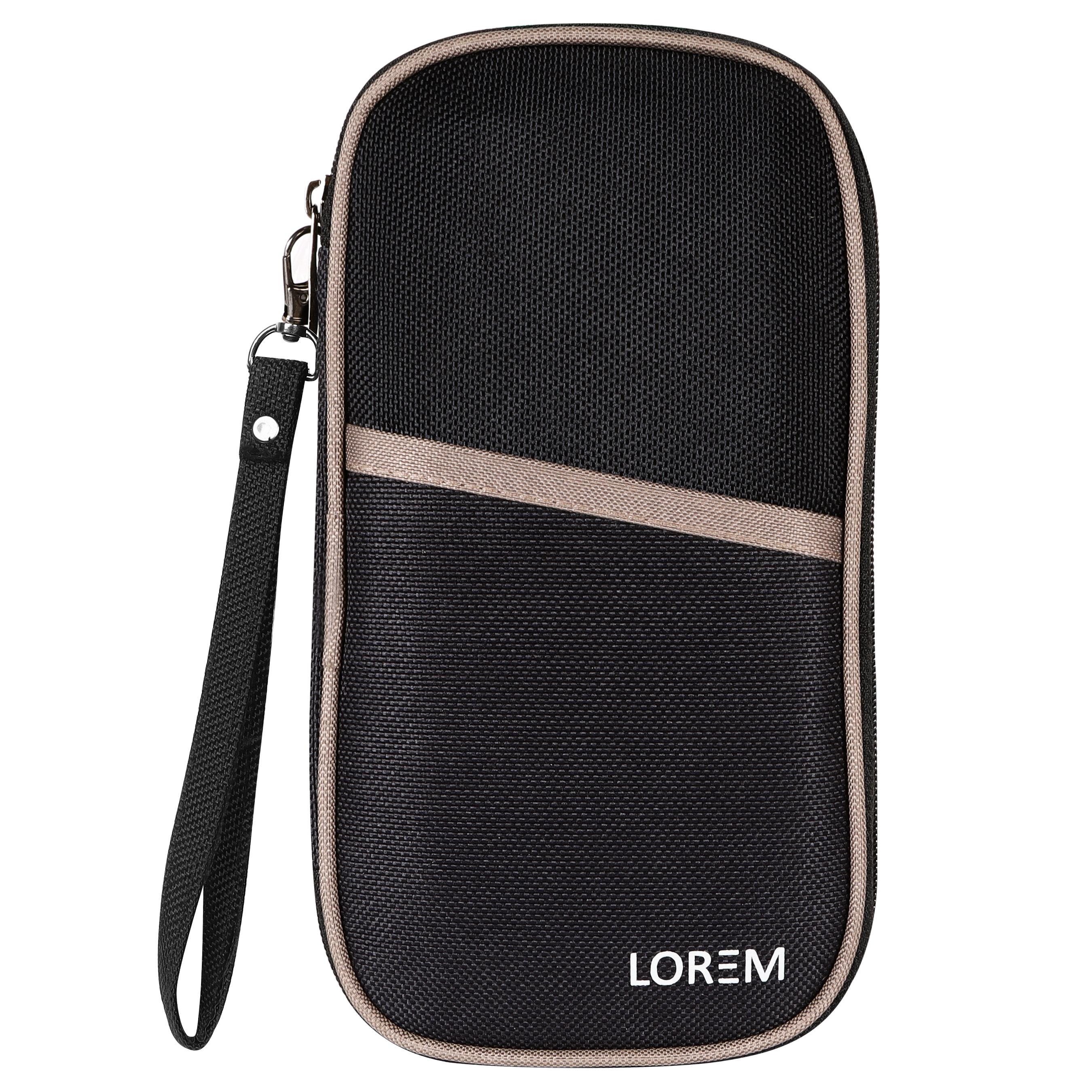 LOREM Black & Grey Organizer for Men & Women OG13