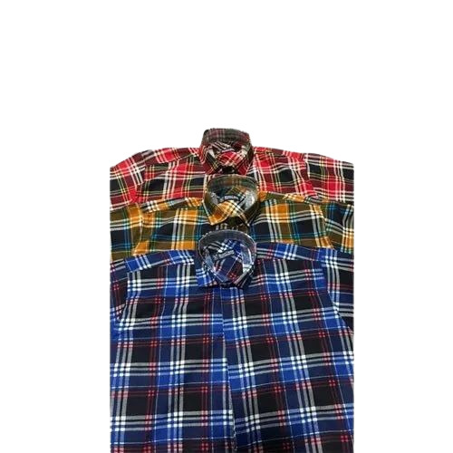 Mens Check Casual Shirt
