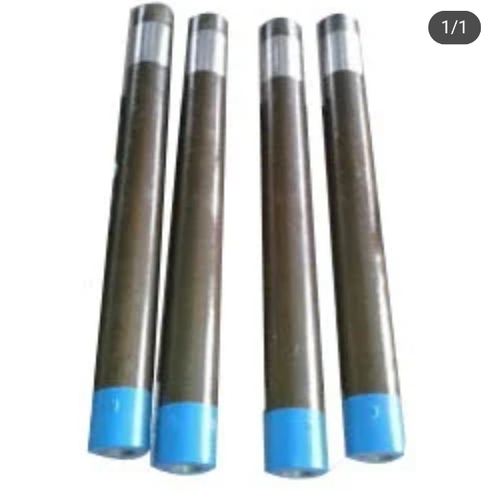 Nx Double Tube Core Barrel And Single Tube Core Barrel - Hardened Steel, Black | Precision Drilling, Efficient Rock Coring, Threaded Connection