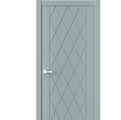 Pvc Door - Pvc Material, Standard Size, Green, Water Resistant | Inward/Outward Open, Right Lock Handle, Rectangular Shape