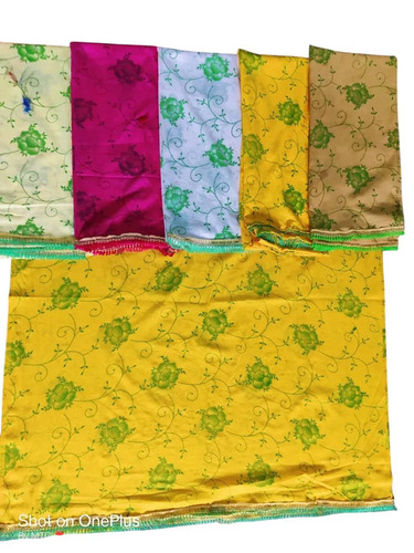 Semi Indo Mix Silk Dupatta - Poly Cotton Blend, Multicolor, Printed | Comfortable, Skin Friendly, Durable, Casual Style