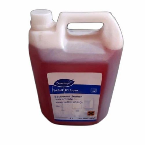 Diversey Taski R1 Bathroom Cleaner - 5 Litre Liquid Can, Prevents Stains, Kills Germs, 24 Months Shelf Life