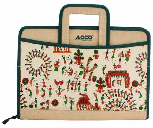 Jute Office File Folder