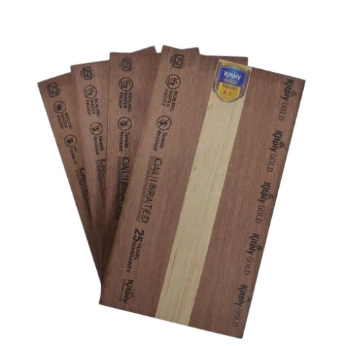 Kitply Gold Plywood Boards - Hardwood 8x4 ft Brown 18mm Thick | Alkaline Resistant Moisture Proof Wear Resistant