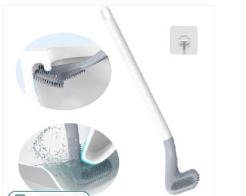 Long Handle Golf Toilet Brush - Plastic, Lightweight | Various Colors, Tested Quality Standards