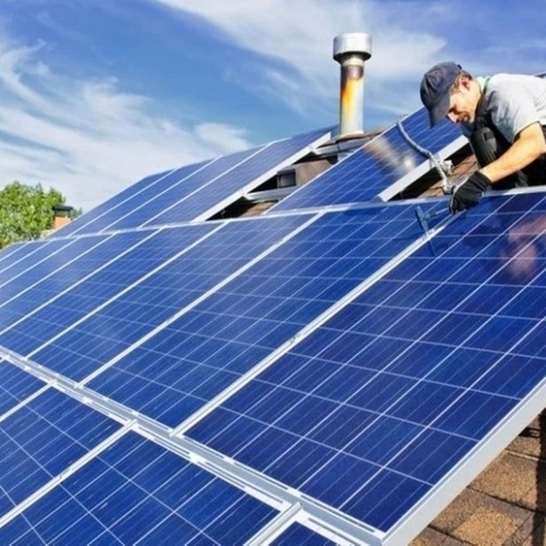 Off Grid Solar Installation Plant