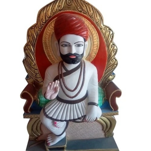 White Marble God Statue