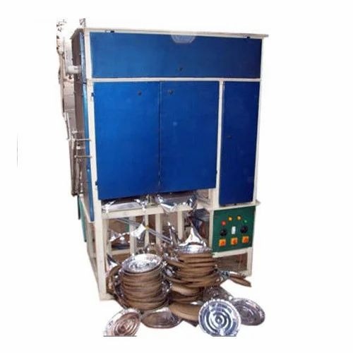 01 Fully Automatic Double Die Paper Plate Machine