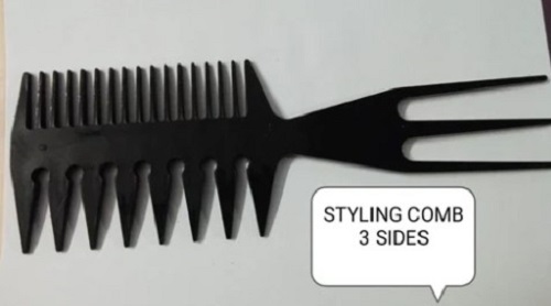 3 Side Hair Styling Comb