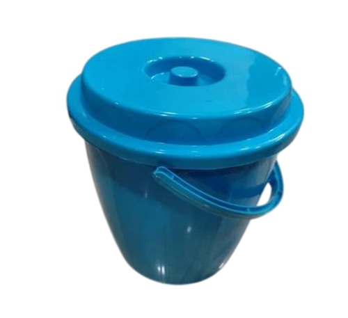 Blue Plastic Water Bucket