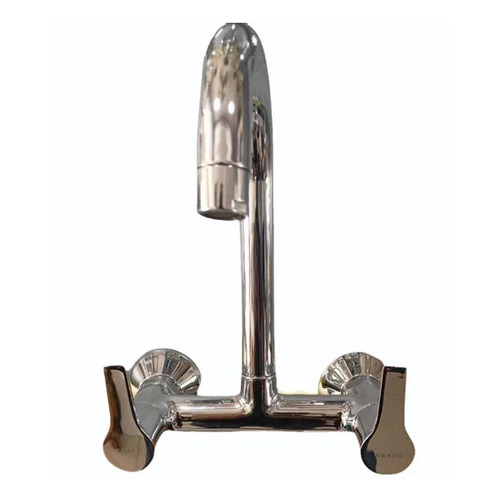 Brass Silver Sink Mixer