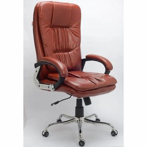 Brown Comfortable High Back Office Chair