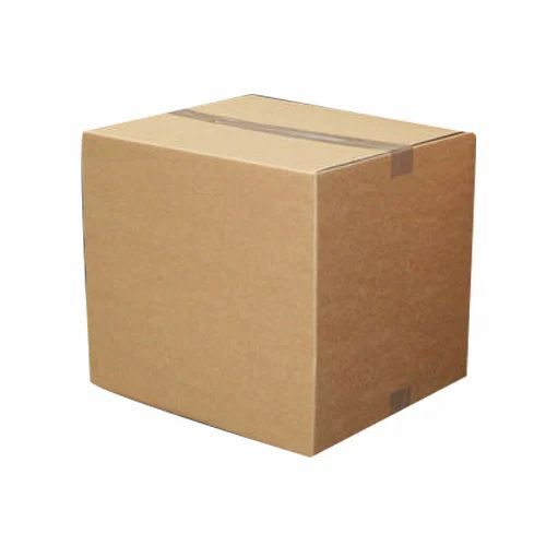 Brown Plain Corrugated Box