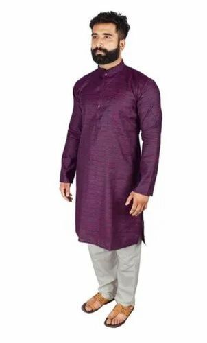 Mens Full Sleeves Cotton Kurta Pajama