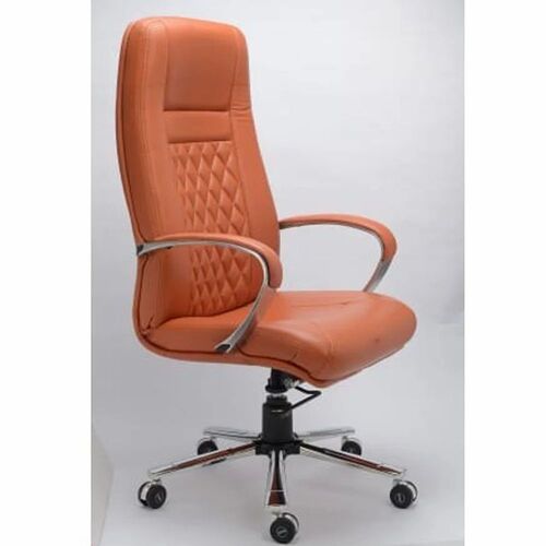 Orange High Back Boss Chair - Standard Size, Orange | Durable, Eco-Friendly, Comfortable Office Chair