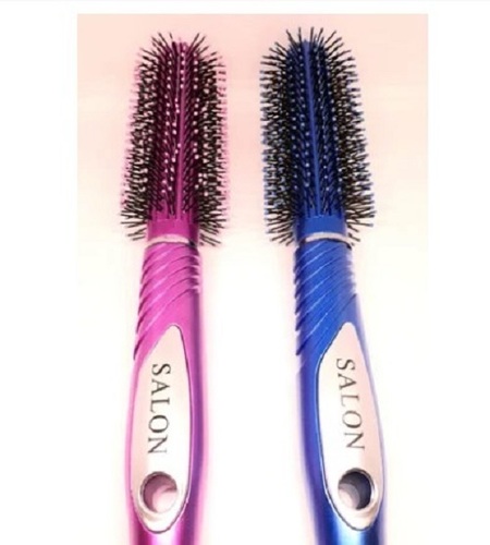 Plastic Colored Round Hair Brush