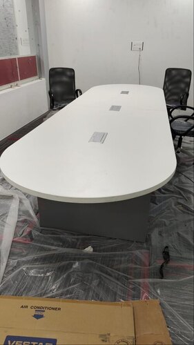 White Meeting Table