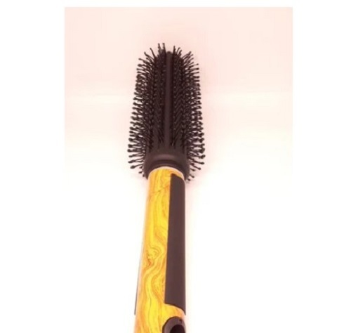 Wooden Round Hair Brush - Lightweight Portable, Solid Build, Good Gripping, Various Colors