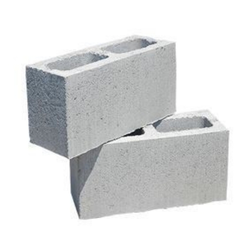 Concrete Hollow Blocks - Cement Concrete, Standard Size, Grey | Durable Rectangle, Fine Finished, High Strength