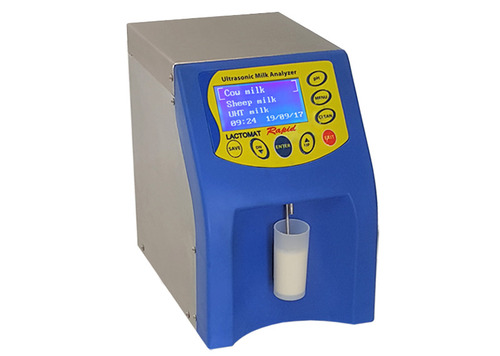 Digital Ultrasonic Milk Analyzer - Color: Blue