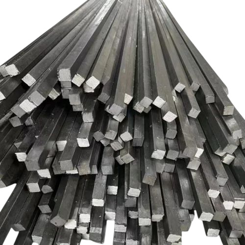 Grey Alloy Steel Square Bar - 3 Meter, Grey, D3 Grade | Corrosion Resistant, Heat Resistant, Durable