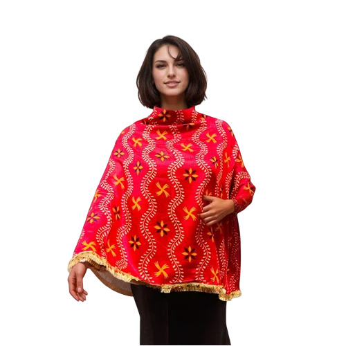 Kabil Red Dupatta