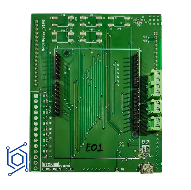 PCB Board - Metal Green | Long Life 1 Year Warranty Customizable Tested Quality