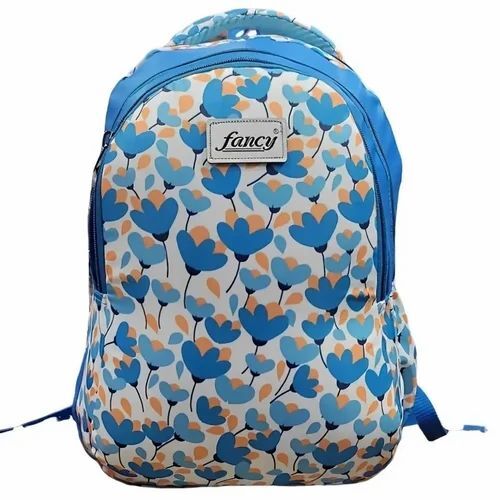 Printed Polyester School Bag