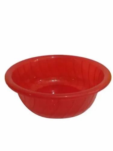Red Plastic Tubs