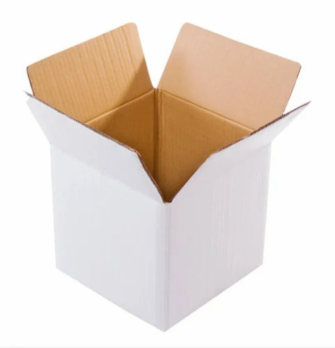 120gsm 3 Ply White Corrugated Box