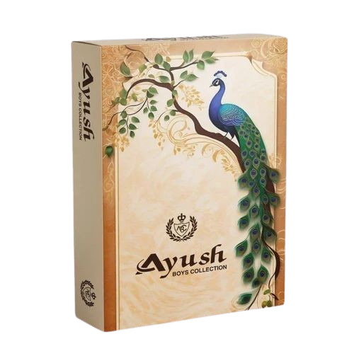 7.5 Inch Garment Packaging Box - Duplex Board 7.5x10x2 Inch, Multicolor, Moisture Proof Eco Friendly