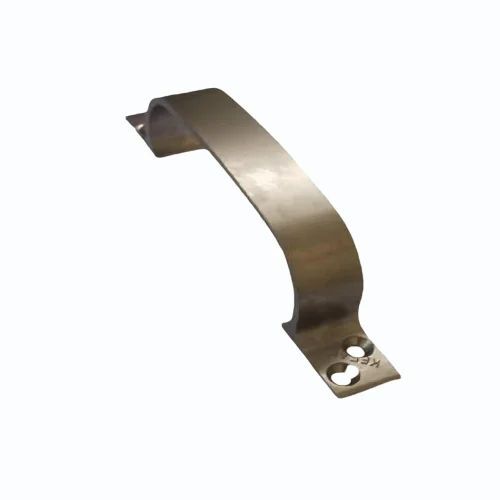 8inch C Type Door Handle - Aluminium, 8 Inch, Silver, Polished Finish | Anti Corrosion, Screw-in Installation, Weather Resistant