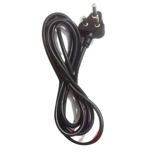 Black PVC Power Cord