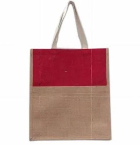 Colored Jute Shopping Bag