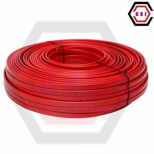 Csi Self-Regulating Heating Cable - Polyolefin 100 Meter Red, 35W 220V/110V | Customize Size, Multicolor