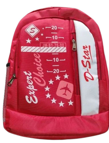 D Star Polyester School Bag